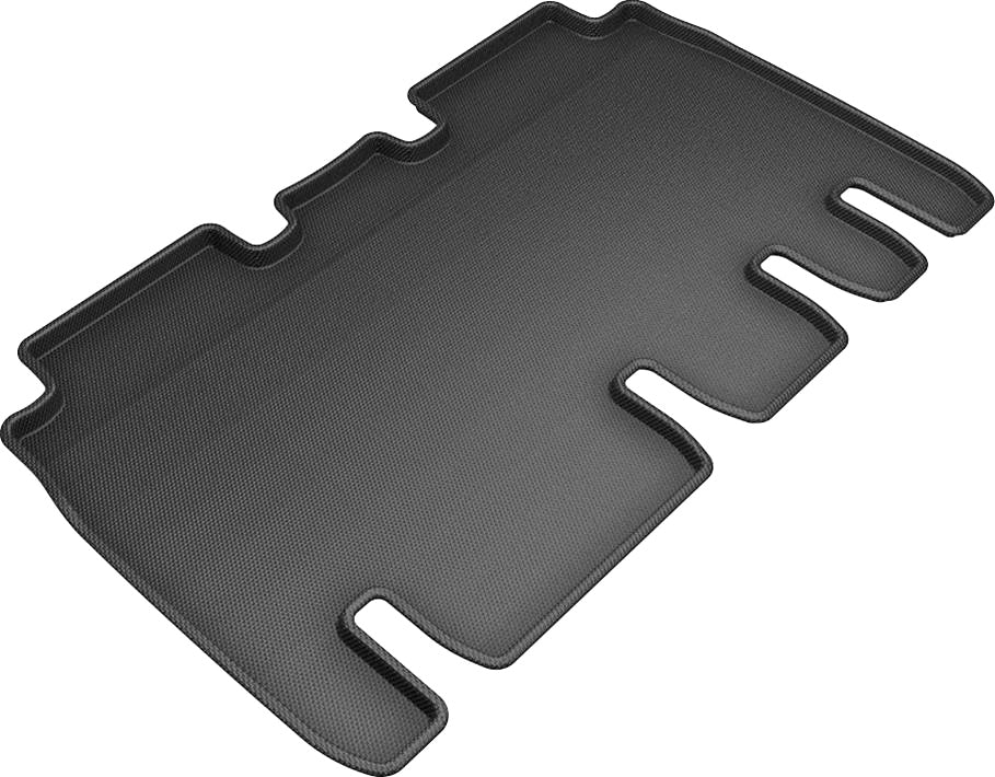 Tesla Model X 16- Tapis de sol arrière Kagu Noir