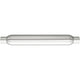 Silencieux Glass Pack 2 po. en aluminium grande taille