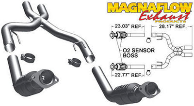 Convertisseur catalytique Mustang 5.4L 07-09