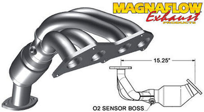 Kit collecteur d'échappement Toyota 2.4L 02-09