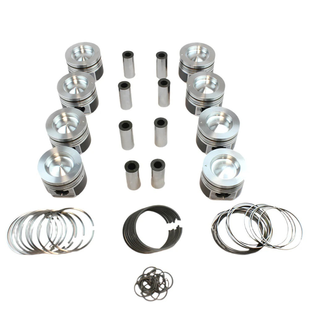 Duramax PowerPak Piston Set 4.055 Bore 6.6L