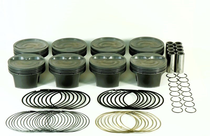 Kit de pistons bombés SBC PowerPak, alésage de 4,040