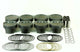 Kit de pistons bombés SBC PowerPak, alésage de 4,040