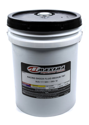 Huile Amortisseur Compétition Medium 7wt. Bidon 5 Gallons