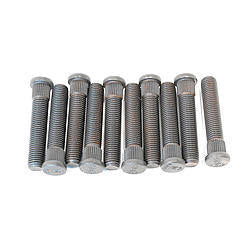 Goujons de roue 12 mm x 2,500 .505 moletage, paquet de 10