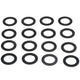 Valve Spring Shims 16pk 1.246 OD .814 OD  .006