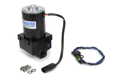 Pompe à eau électrique en ligne - avec raccords 3/4 NPT - Noir