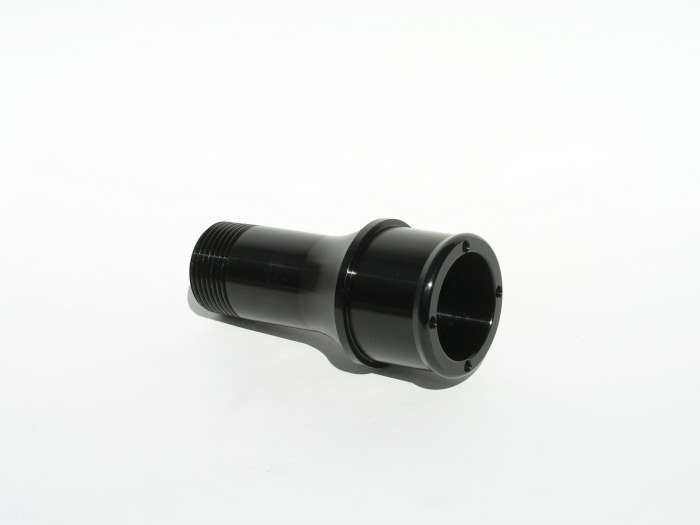 Raccord W/P externe pour tuyau de 1,75 po - Noir