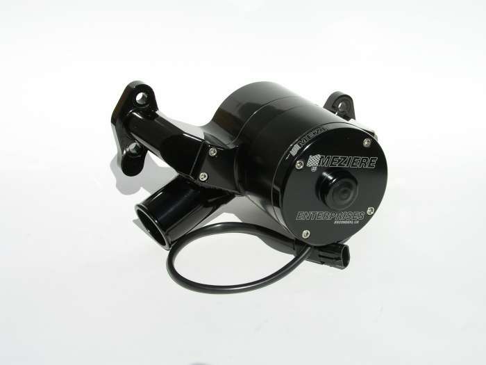 Pompe à eau électrique usinée SBC - Haut débit - Noire