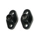 Adaptateurs de port de pompe à eau SBC n° 12 - Noir (paquet de 2)