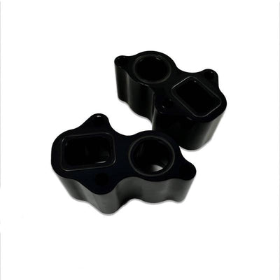 Entretoises d'adaptation WP119 vers LT (paire) Noires