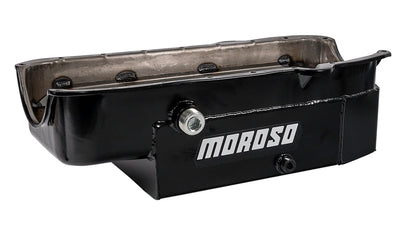 SBC 8qt CT Oil Pan - LH Dipstick