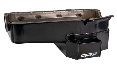 SBC RR 7qt Oil Pan w/LH Dipstick Pre-1980