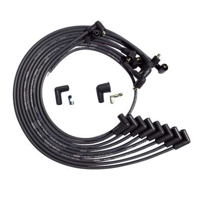 Jeu de fils de bougies Ultra Plug BBC sous couvre-culasse noir