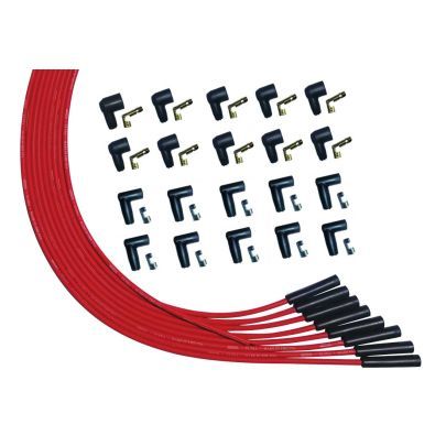 Jeu de fils Ultra Plug universel V8 rouge