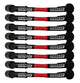 Jeu de fils de bougies Ultra Plug GM LS 9,75 po long rouge