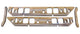 Kit de plaque d'espacement pour culasse BBC O/P