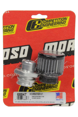 Kit reniflard de cache-culbuteurs GM LS avec double patte OEM