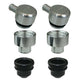Billet Breather Adapter Kit 2pk for 1.22 Hole
