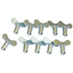 Quick Fastener Winged 5/16 x .450 Steel