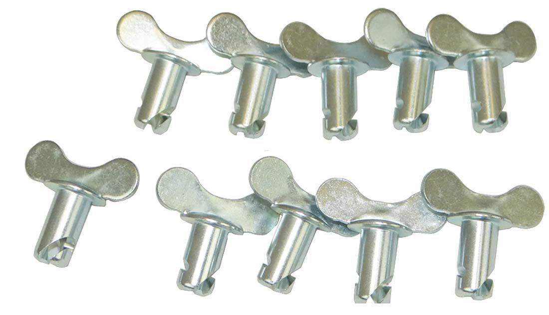 Attache rapide ailée 5/16 x .500 acier