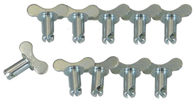 Attache rapide à ailette 5/16 x 0,550 acier