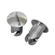 Attache rapide ovale 7/16 x 0,450 aluminium