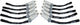 Ultra 40 Plug Wire Set - Sleeved