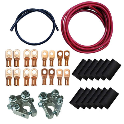 Kit de câbles de batterie déportée avec fils positif et négatif