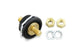 Borne de batterie traversante noire