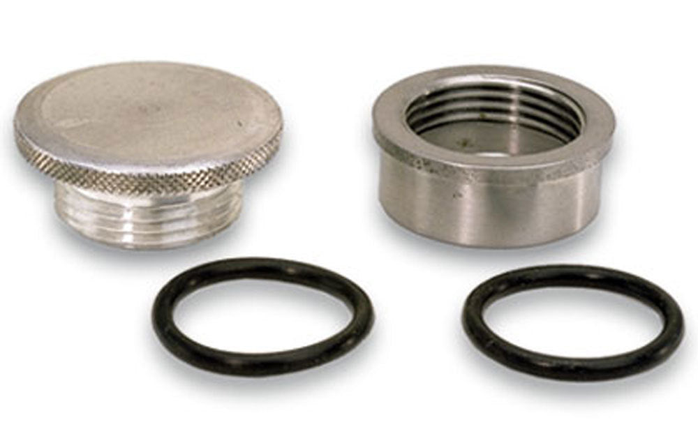 Bouchon de remplissage avec capuchon en aluminium