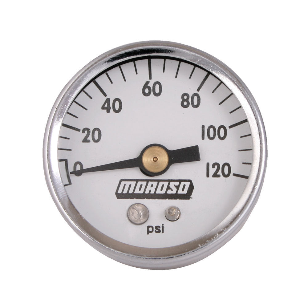 Manomètre de pression d'huile 1-1/2 - 0-120PSI