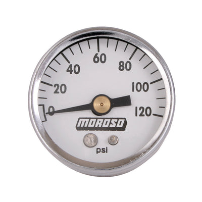 Manomètre de pression d'huile 1-1/2 - 0-120PSI