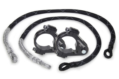 Paire de sangles d'essieu avec colliers de serrage de 2,25 po