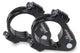 Paire de colliers d'essieu 2,38 pouces avec accessoires