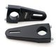 Supports de réservoir de carburant larges noirs HD - Paire
