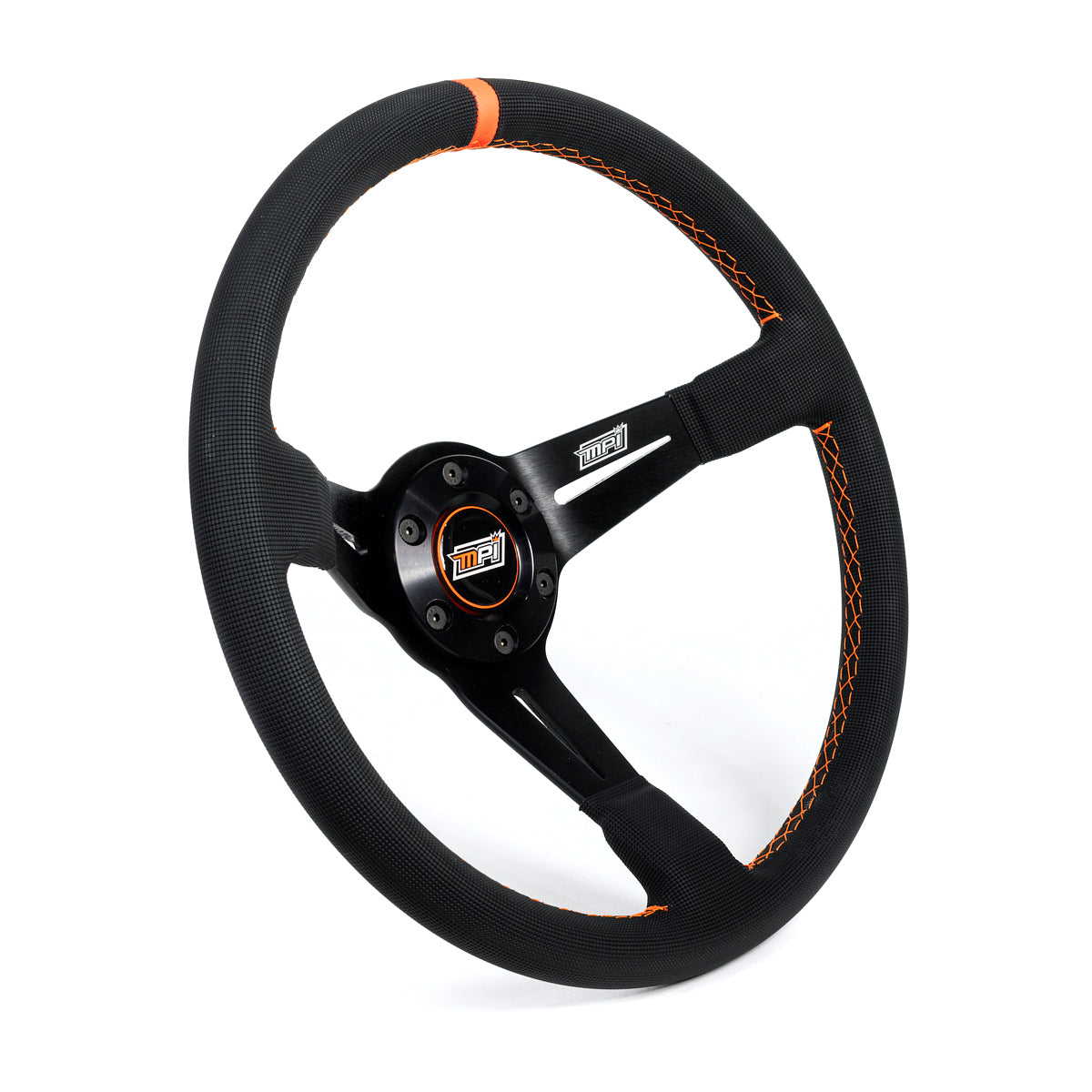 Volant de voiture de drift en suède 14 po