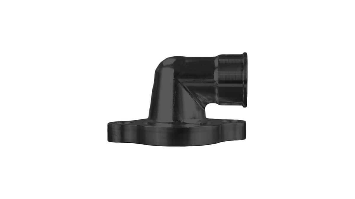 Boîtier de thermostat LS coudé à 90 degrés noir