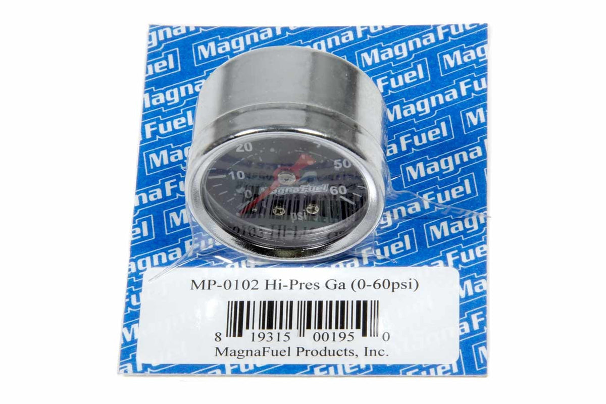 Manomètre de carburant haute pression 0-60 psi