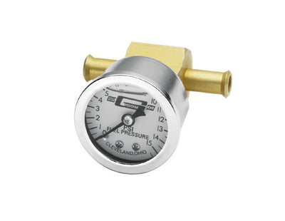 Manomètre à bain d'huile avec adaptateur 3/8 po