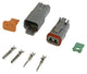 Connecteur 2 broches Deutsch