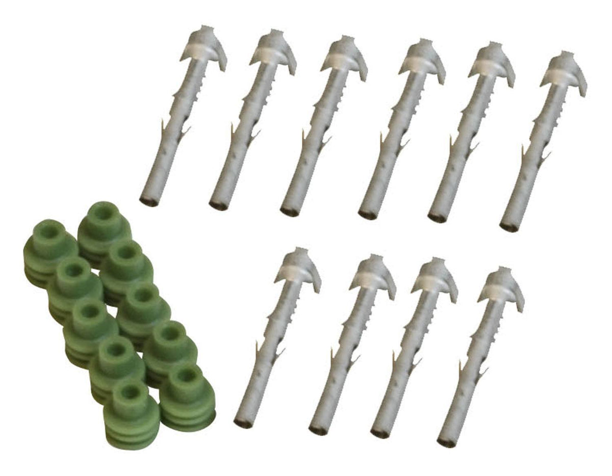 10 broches et joints femelles