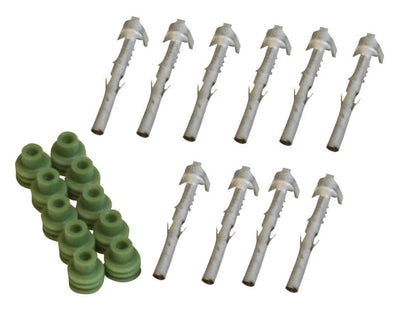 10 broches et joints femelles