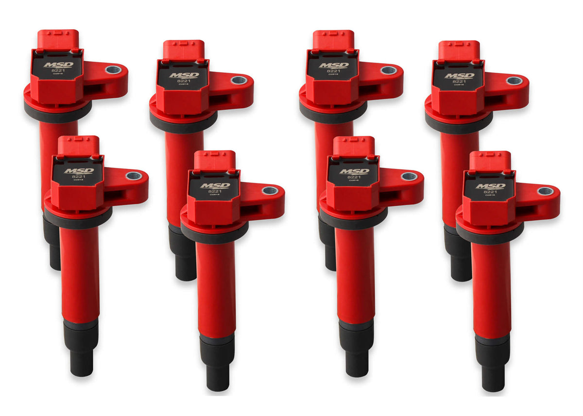 Bobines 4.7L 98-10 Toy/Lex rouges 8 pièces