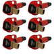Bobines 6pk Ford Eco-Boost 3.5L V6 11-16 Rouges