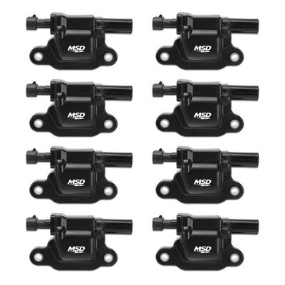Bobines GM LS, paquet de 8, pour camions 99-08 - Noir