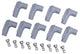 Kit Cosse & Anti-Parasite de Bougie - 90 Deg. (9 pcs)