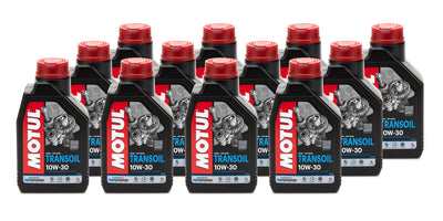 Transoil 10w30 Carton de 12 bidons de 1 litre Embrayage humide