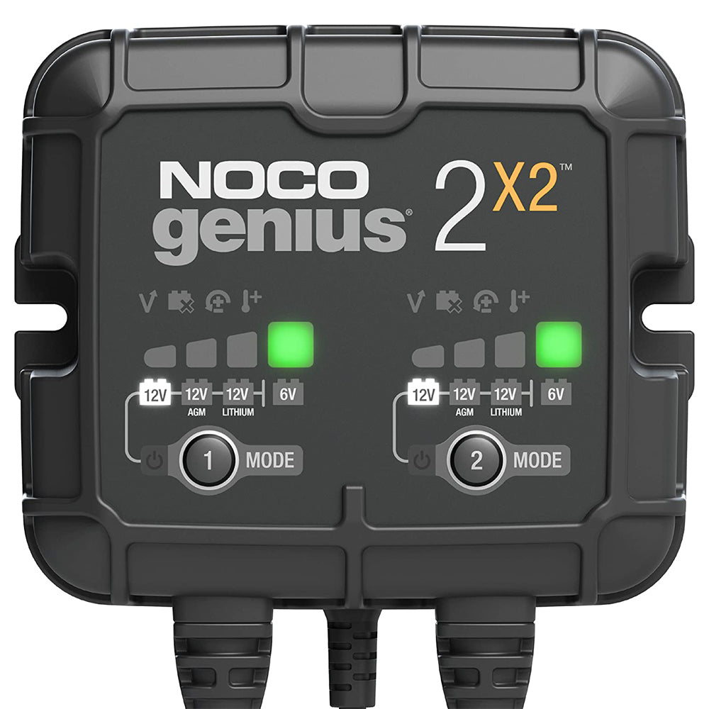Chargeur de batterie 2 banques 4 A
