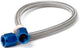 Tuyau AN6 avec raccords bleus, longueur 18 po